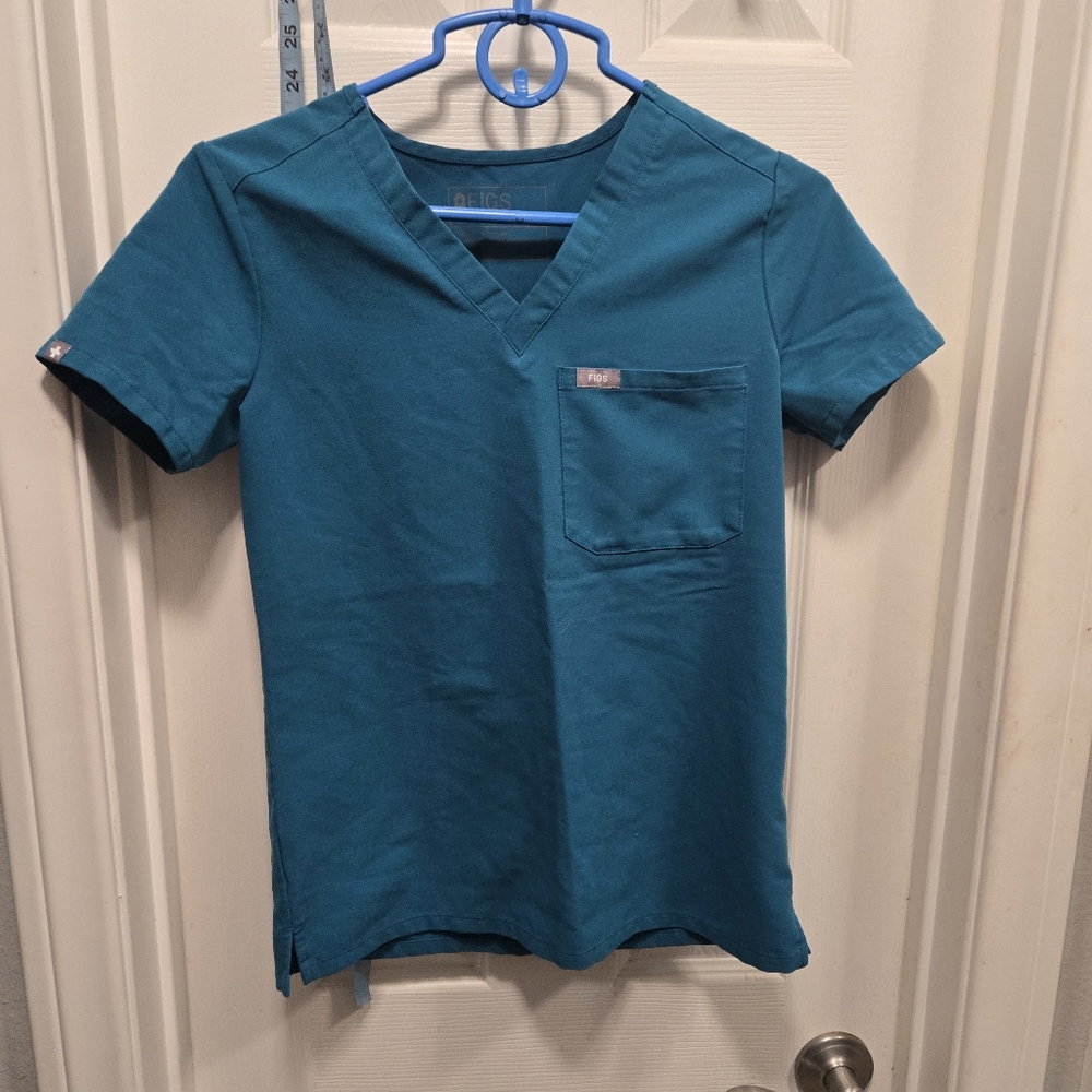 Figs Teal Shirt Size Xxs